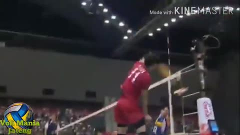 Yuji Nishida Best Spikes and Super Vertical jump
