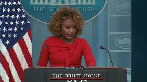 Cringe Jean Pierre Throws Psychotic Meltdown As White House Press ATTACK Her ...