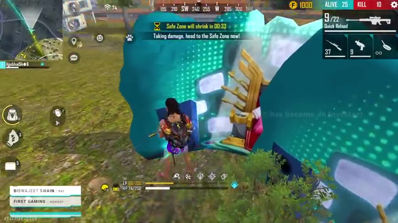 SNIPER KING SOLO VS SQUAD FREE FIRE 🔥