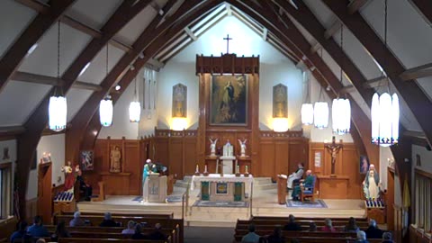 Mass 10 AM (James Slike cantor) 012824AD 4th Sun Ord