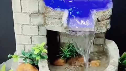 Beautiful Handmade Waterfall Fountain