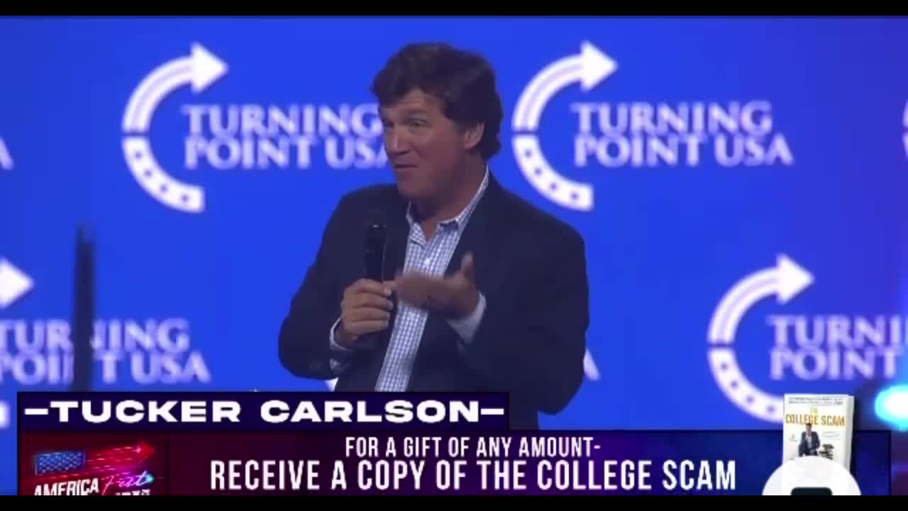 Tucker Carlson Full Speech at Turning Point USA & Has a Q & A- 12/17/2022