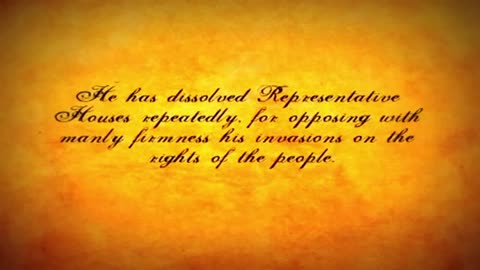 The Declaration of Independence Full Read