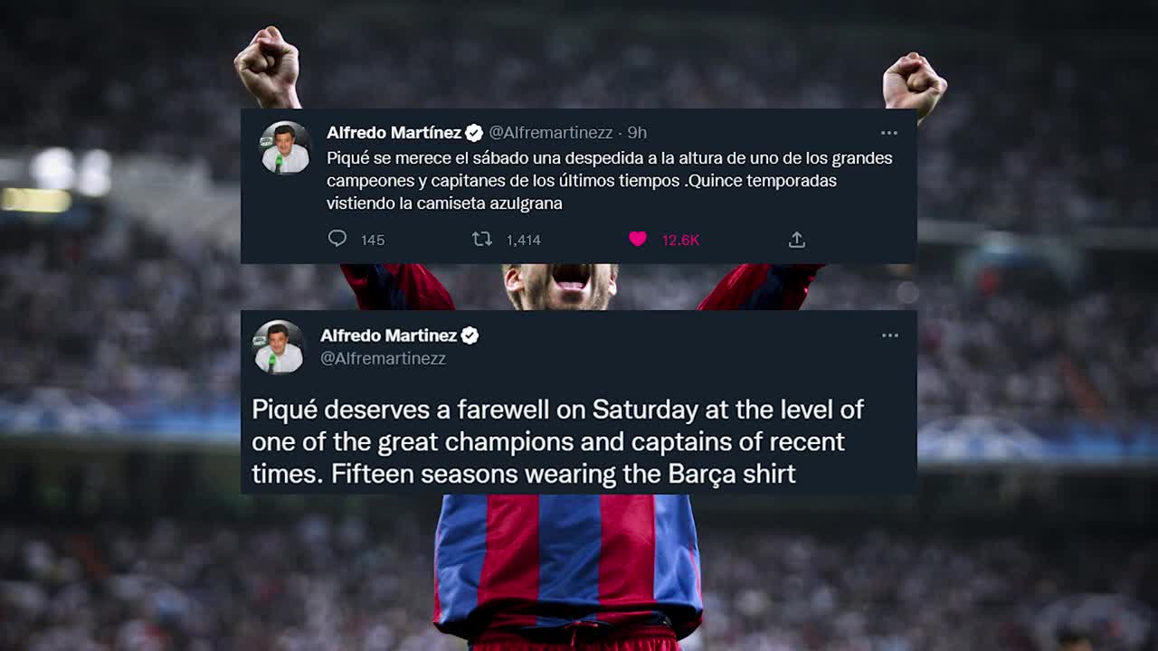 Football Players React To Piqué Retirement Announcement