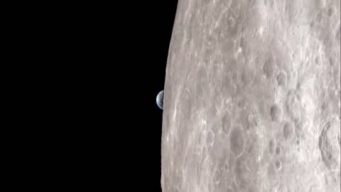 Apollo 13 views of the Moon in 4k