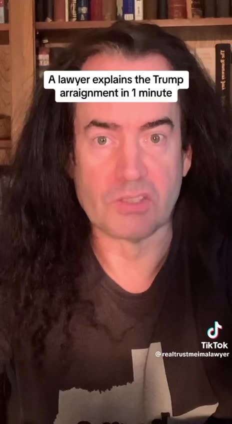 Trump’s arraignment explained in less than a minute