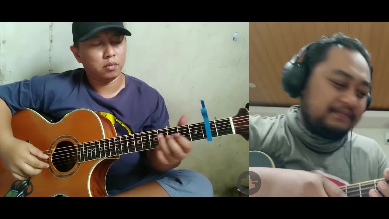 Finger style song kasih Jangan Kau pergi