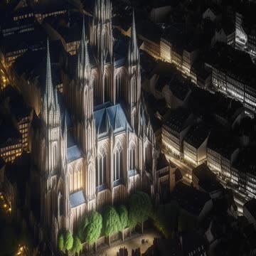 Gothic Architecture | Cathedrals | Churches | Digital Art | AI Art