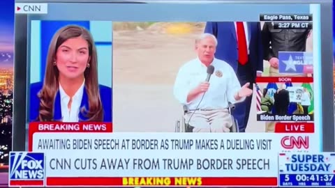 Unbelievable!! CNN censoring Trump again at the border watch this: