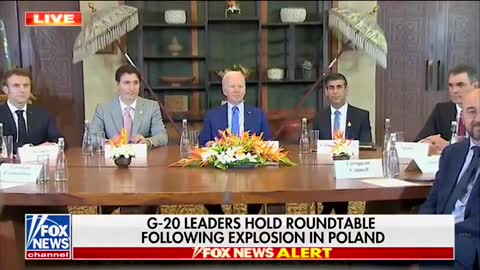 Biden Refuses Comment on Russian Strike on Poland; Reporters Then Rushed Out