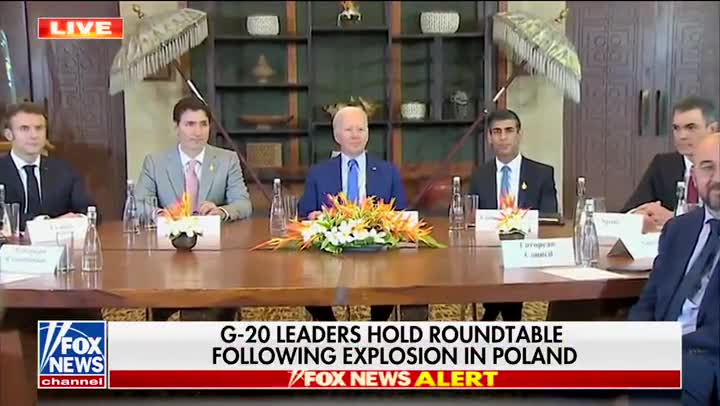 Biden Refuses Comment on Russian Strike on Poland; Reporters Then Rushed Out