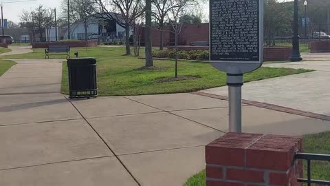 Historic Downtown Bryan TX Railroad