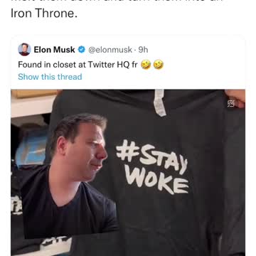 Elon’s found the mother load in Twitter’s new “Closet Controversy.”