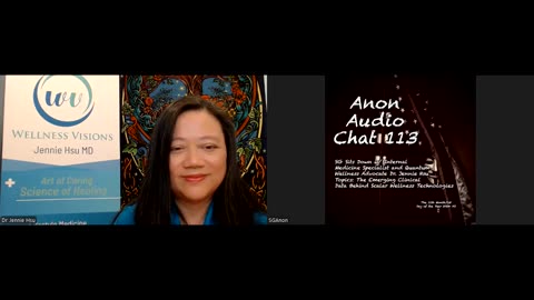 (11/1/2024) | AUDIO CHAT 113 | SG Sits Down w/ Clinician and Patriot Dr. Jennie Hsu to Talk Quantum Clinical Trials and Human DNA