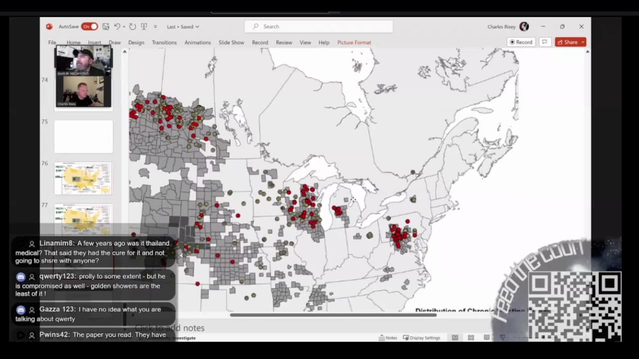 Distribution of Chronic Wasting Disease in North America