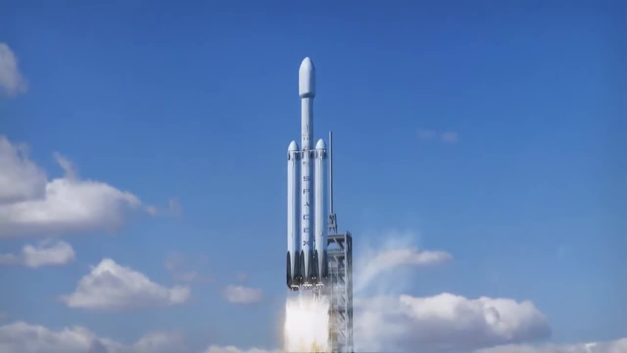 Falcon heavy Rocket