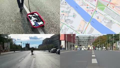 Google Maps Hacks Google Maps Traffic Jam by Simon Weckert