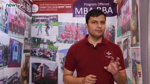 Laxman Pokhrel Program Director - Saim College Mamagement & IT Education Fair 2022