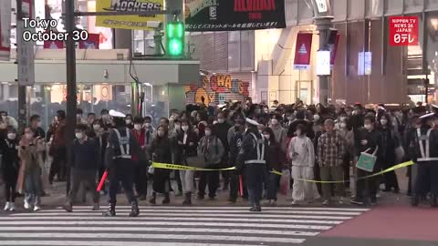 Tokyo police up alert in Shibuya following Itaewon incident