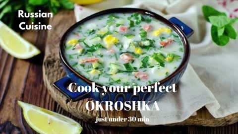 How to Cook Okroshka _ Russian Cuisine Recipes