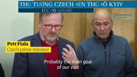 3 Thủ Tướng EU ₫ến thủ thô Kyiv gặp TT Zelenskyy ủng hộ Ukraine