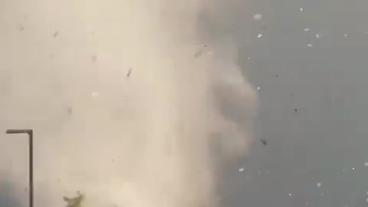 Tornado captured by Dominator Drone in Andover, Kansas in 2022