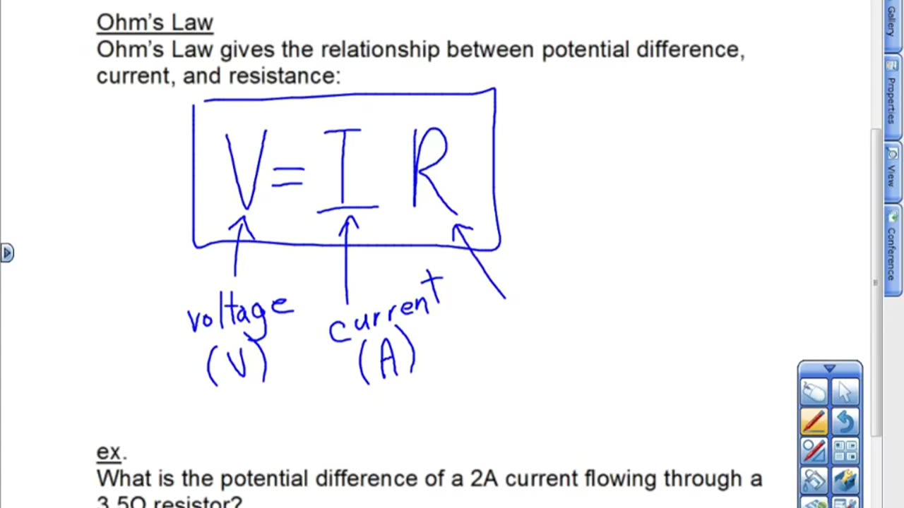 Ohm's Law Lesson