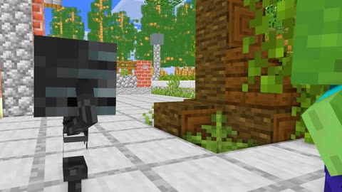 Monster School Good Baby Zombie and Bad Herobrine love Wolf Girl - Sad Story - Minecraft Animation