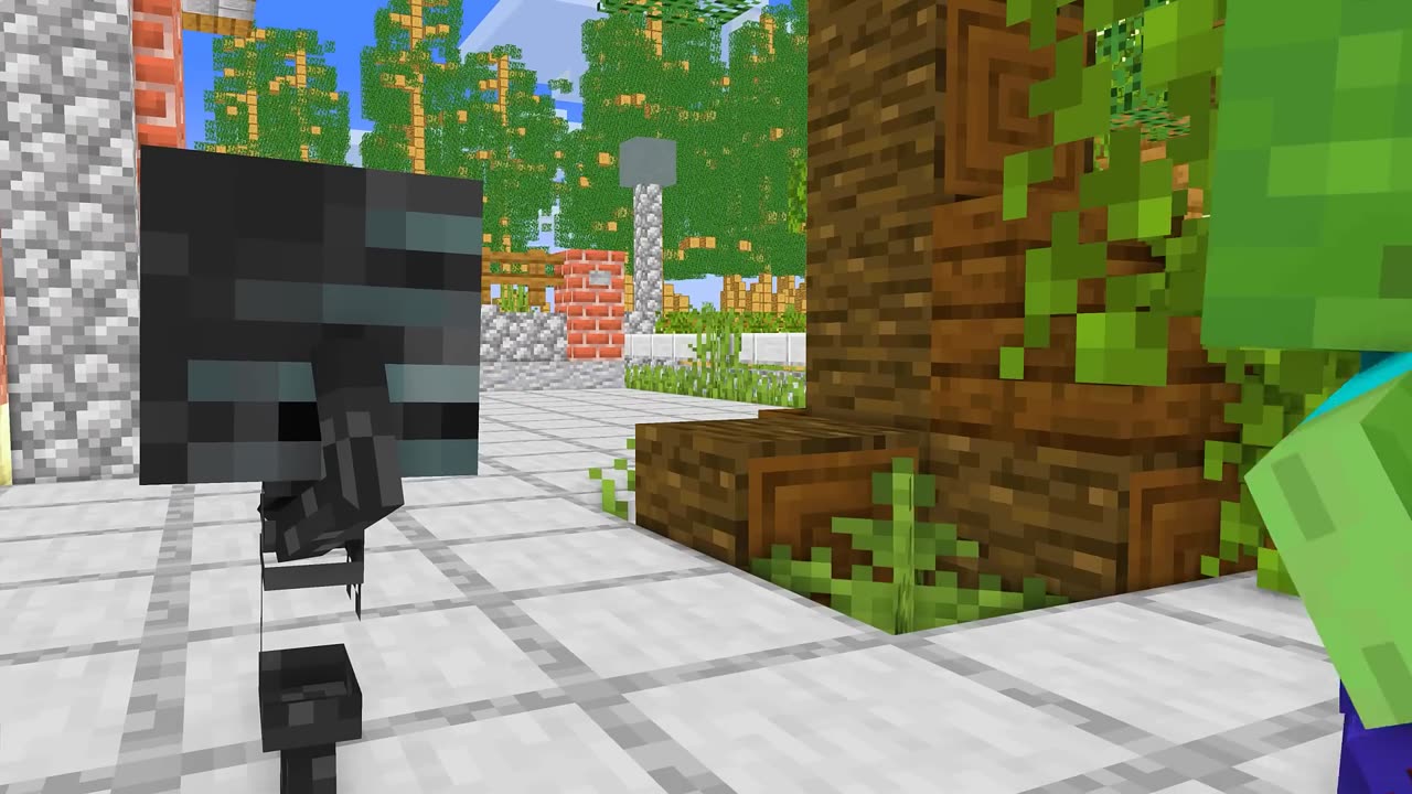 Monster School Good Baby Zombie and Bad Herobrine love Wolf Girl - Sad Story - Minecraft Animation