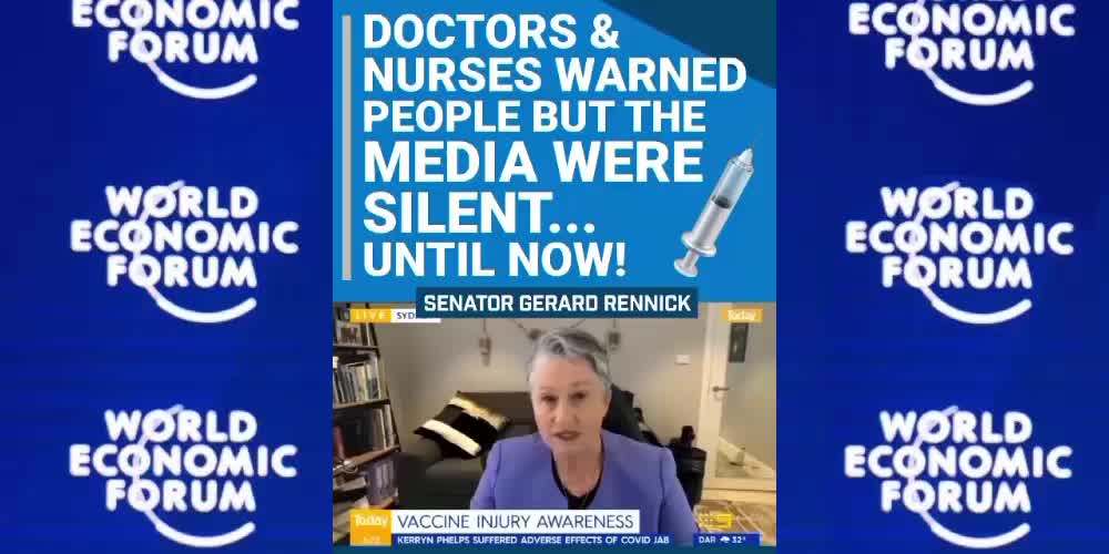 Drs and Nurses warned people but MSM remains silent