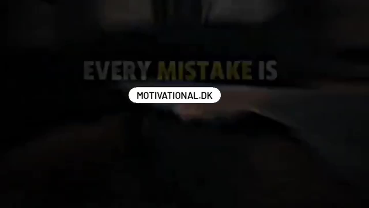 { Every Mistake is } English best motivational status/successful status