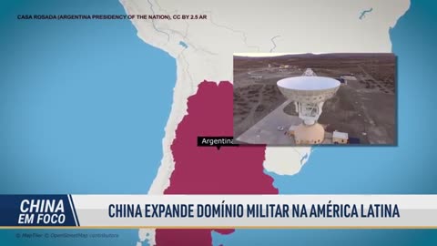 China expandido poder militar na América Latina.