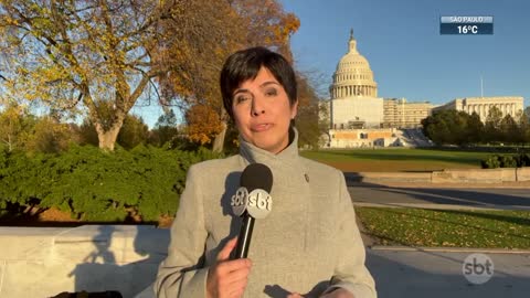 Norte-americanos vão às urnas escolher novos membros do Congresso | SBT Brasil (08/11/22)