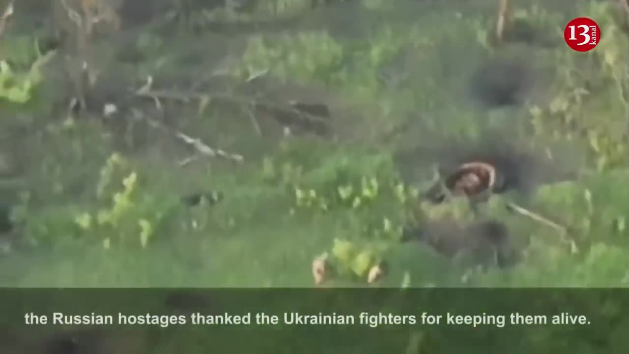 Ukrainia Fighters captures Russians