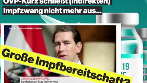 Österreichs Kanzler zu Corona-Impfungen