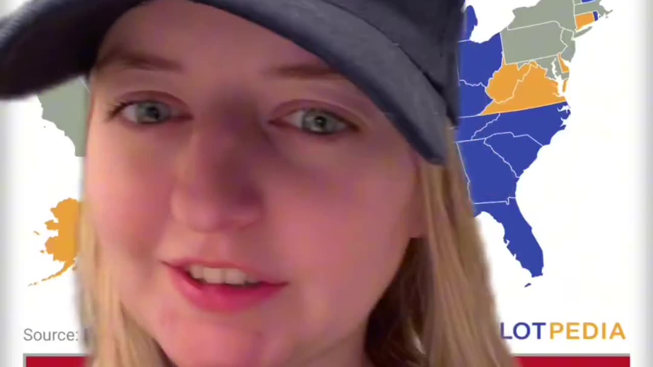 A comparison between 2 maps
