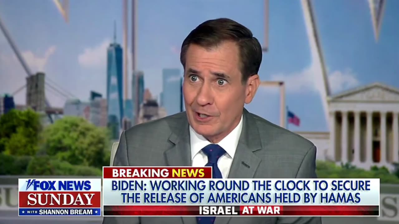 John Kirby: "What I won't do is rule anything in or out when it comes to getting our hostages home.