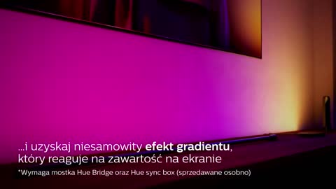 Philips Hue Tuba LED Play - Zgraj ?wiat?o z filmem, gr? i muzyk?