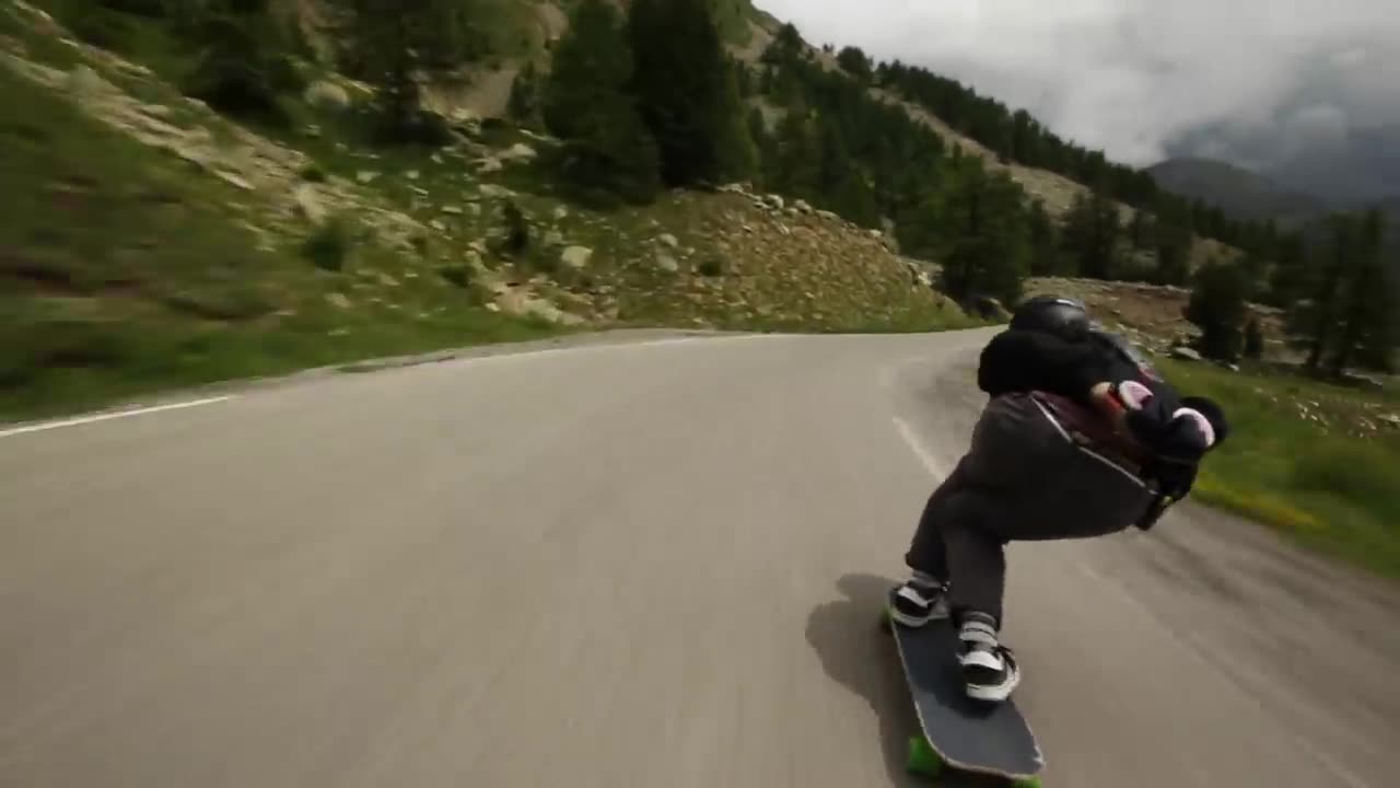 Raw Run __ 70 mph in Switzerland