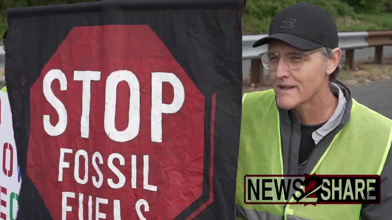 Woman Slams Climate Crazies Blocking DC Parkway