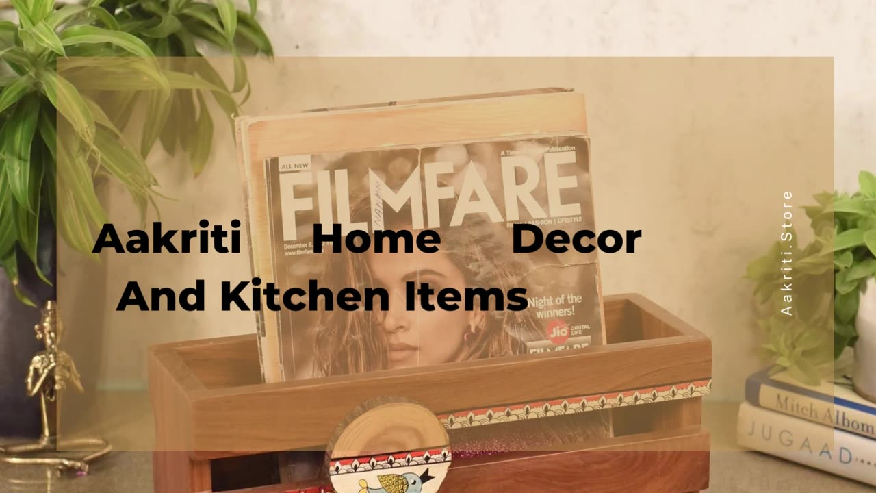 Elegance & Essentials: Aakriti.Store's Home Decor and Kitchen Collection