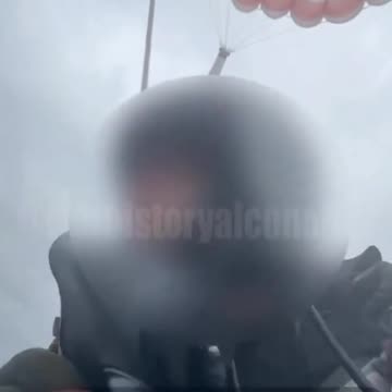 Clip appears to show Russian pilot ejecting from shot down fighter jet