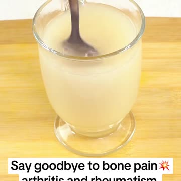 Say Goodbye to bone pain, arthritis and rheumatism