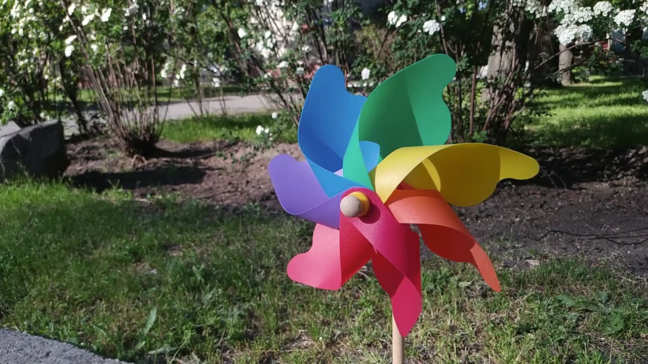 Colorful Paper Windmill