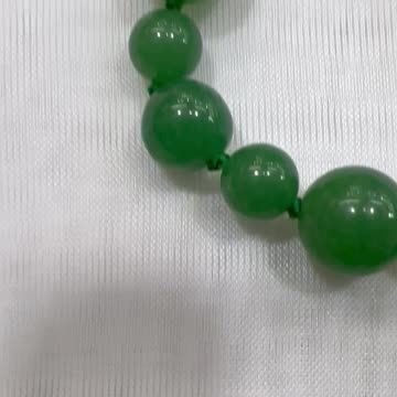 Handmade + Knotting Unique 32” Necklace with Aventurine, Burmese Jade Buddha