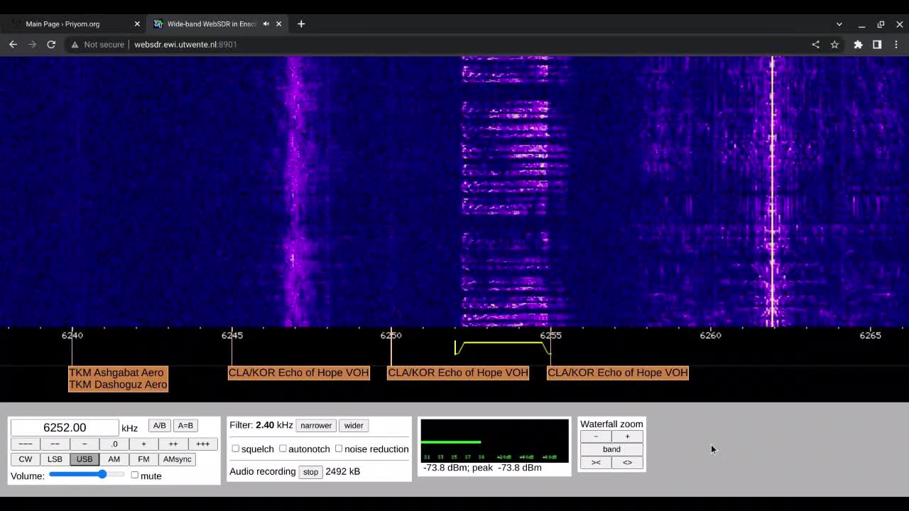 S11a Message 23/12/2022 0915 UTC 6252kHz