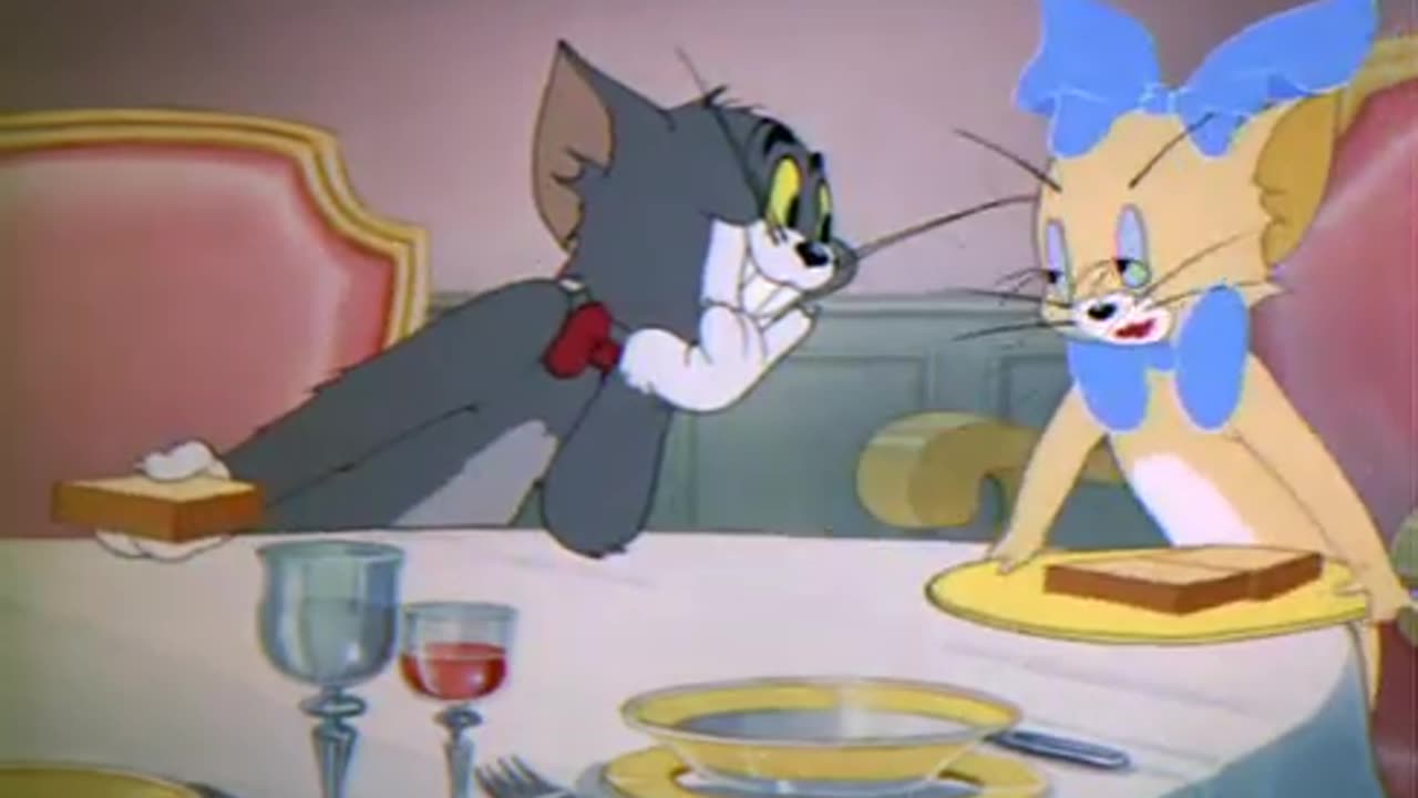 Tom and Jerry Cartoon New Episode The Mouse Comes to Dinner