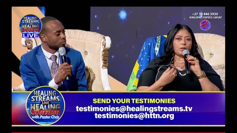 HEALING STREAMS LIVE HEALING SERVICES WITH PASTOR CHRIS & BENNY HINN - OCTOBER 27th 2024