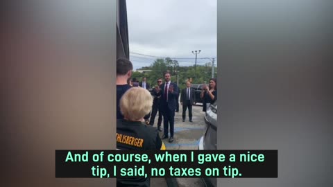 JD Vance supporter reacts after VP candidate not allowed inside Pennsylvania restaurant