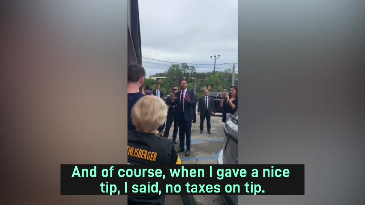 JD Vance supporter reacts after VP candidate not allowed inside Pennsylvania restaurant